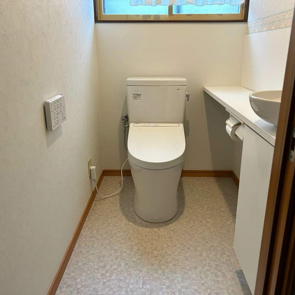 トイレafter