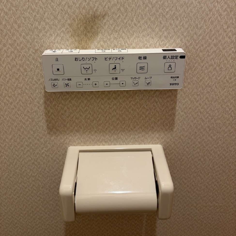 取替後の便座リモコン